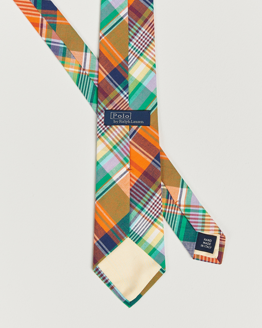 Herre | Polo Ralph Lauren Preppy Madras Checked Tie Multi | Polo Ralph Lauren | Preppy Madras Checked Tie Multi