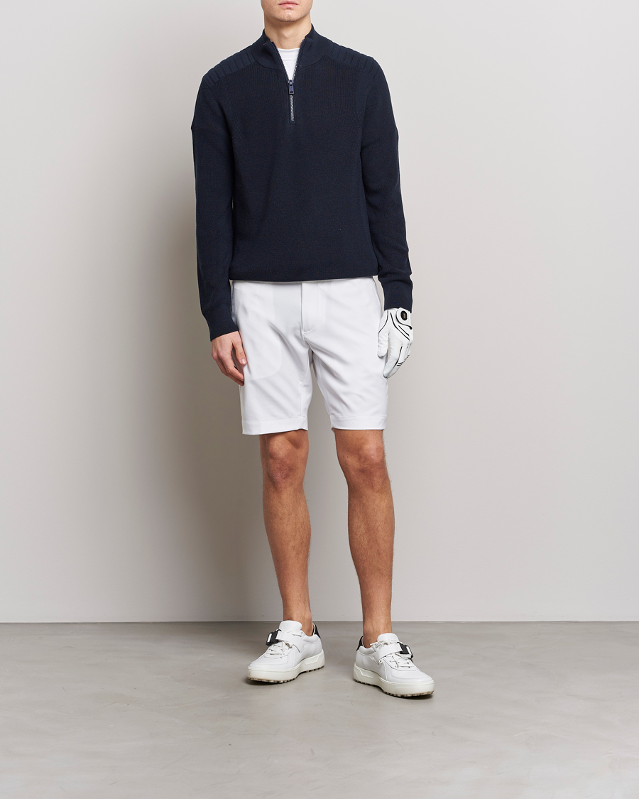 Herre | Trøjer | RLX Ralph Lauren | Merino Half-Zip Sweater College Navy