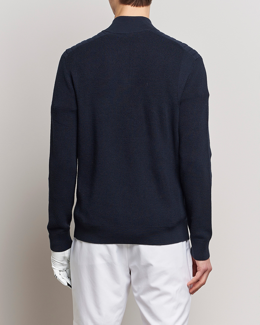 Herre | Trøjer | RLX Ralph Lauren | Merino Half-Zip Sweater College Navy