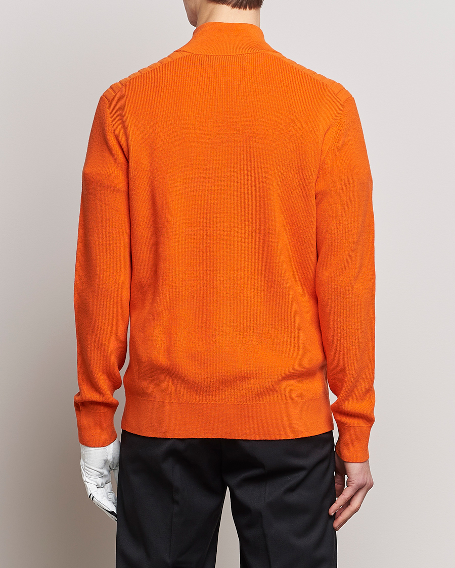 Herre | Trøjer | RLX Ralph Lauren | Merino Half-Zip Sweater Sailing Orange