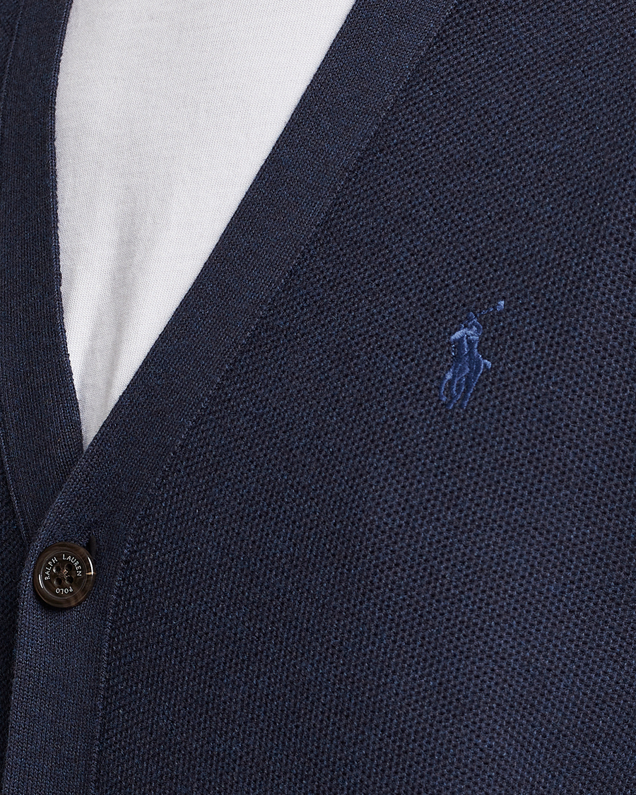 Herre | Trøjer | Polo Ralph Lauren | Cotton Cardigan Navy Heather