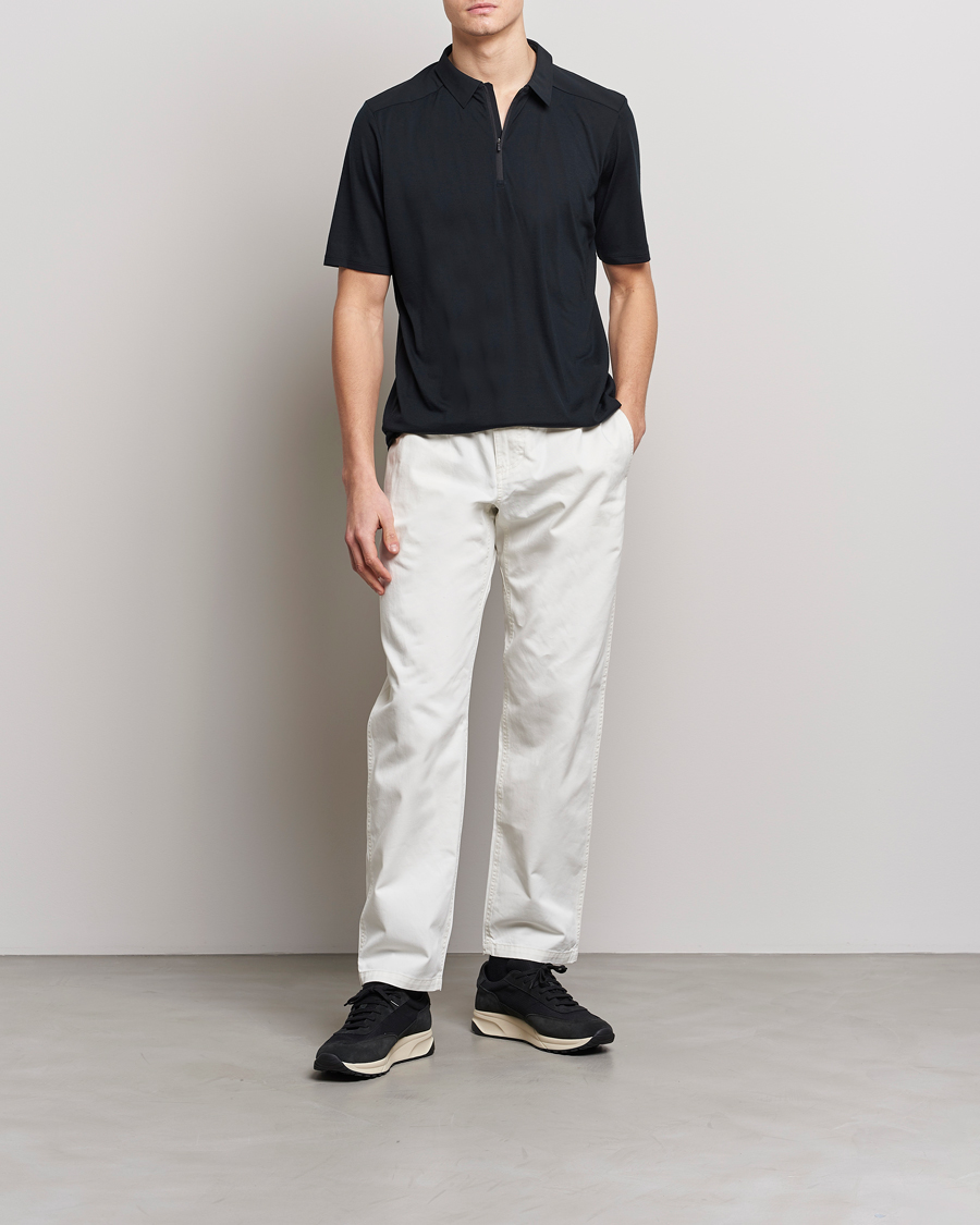 Herre | Polotrøjer | Arc'teryx Veilance | Frame Short Sleeve Polo Shirt Black