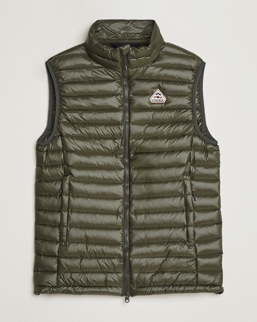 Herre | Jakker | Pyrenex | Bruce Down Padded Vest Deep Khaki