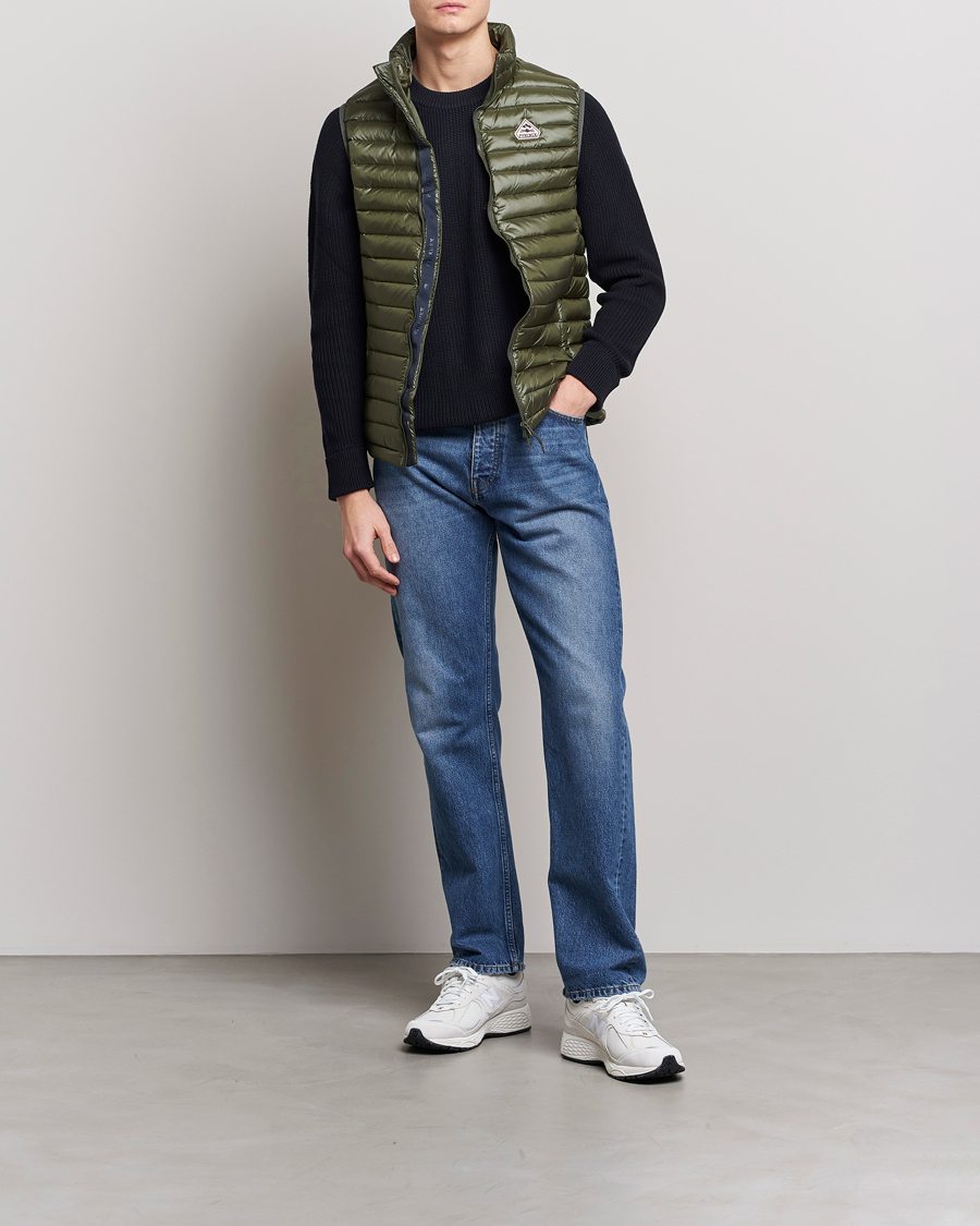 Herre | Jakker | Pyrenex | Bruce Down Padded Vest Deep Khaki