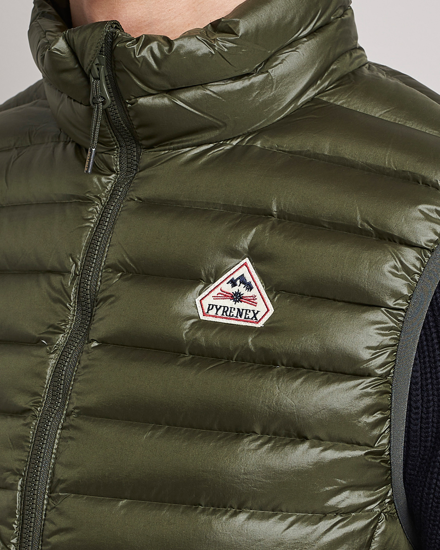 Herre | Jakker | Pyrenex | Bruce Down Padded Vest Deep Khaki