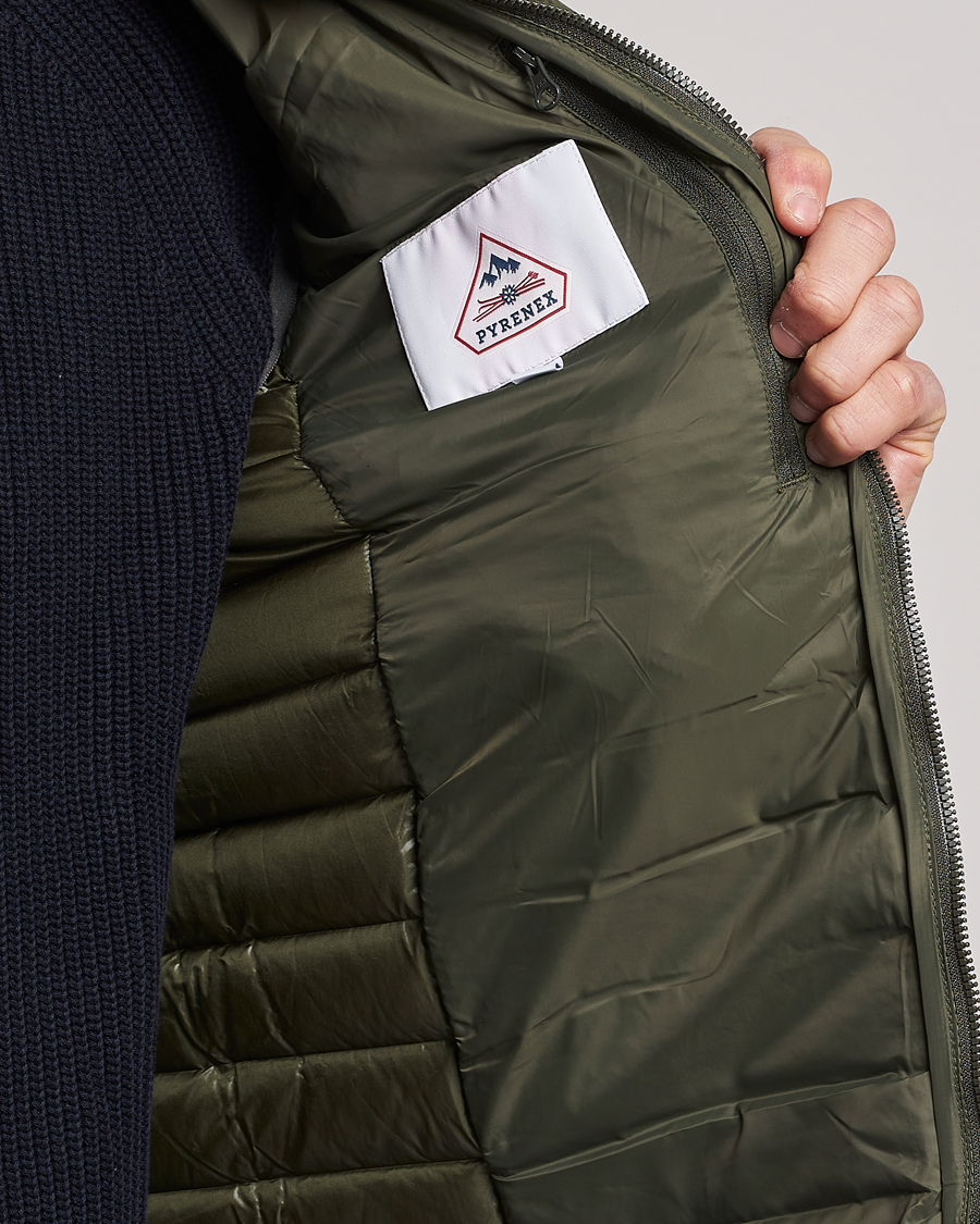 Herre | Jakker | Pyrenex | Bruce Down Padded Vest Deep Khaki