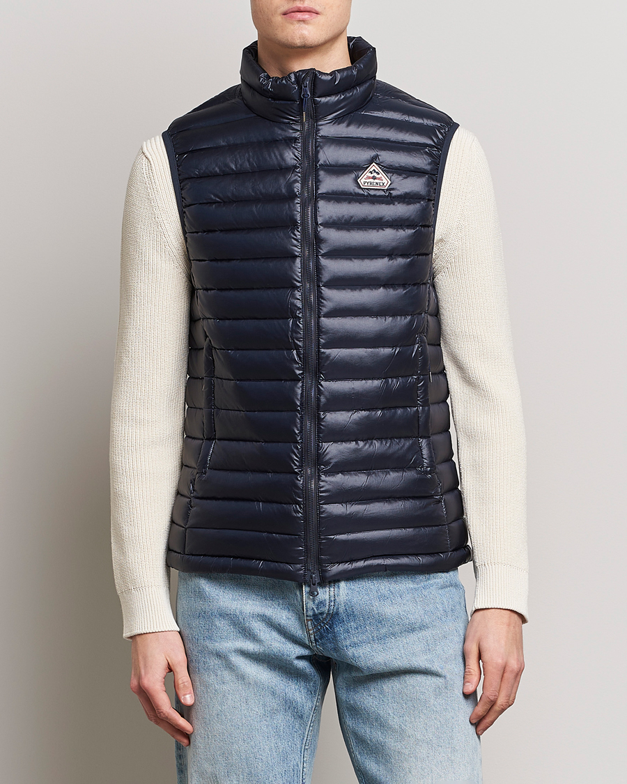 Herre | Efterårsjakker | Pyrenex | Bruce Down Padded Vest Deep Ink