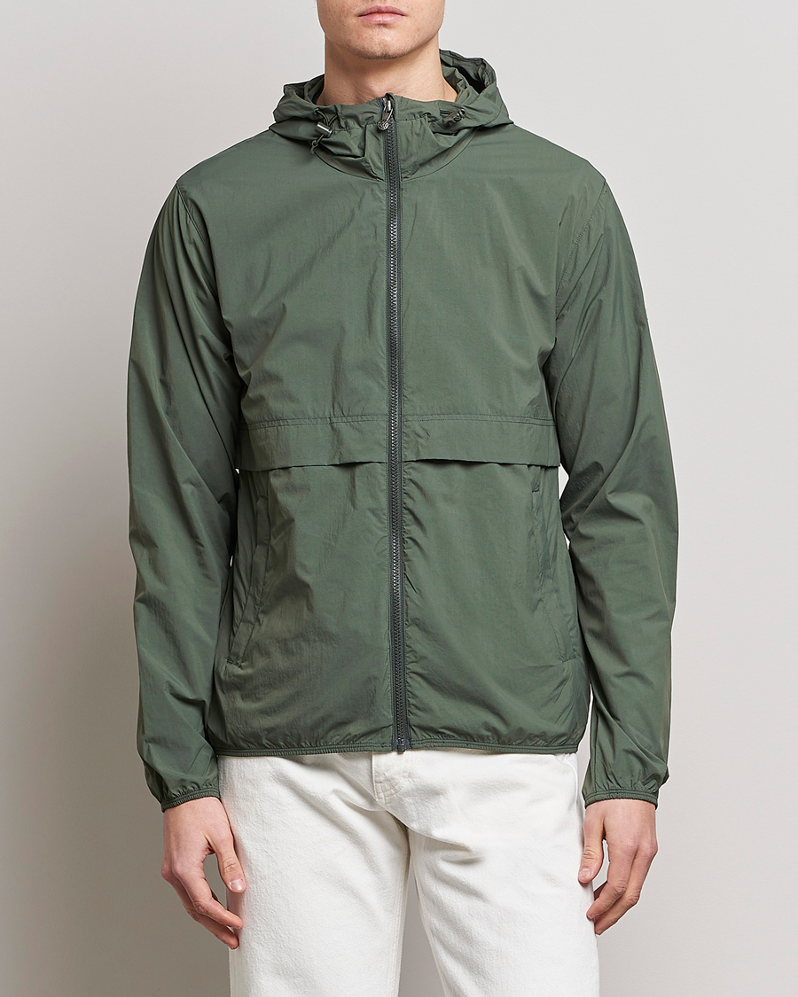 Herre | Nye varemærker | Pyrenex | Ridge Windbreaker Hooded Jacket Jungle