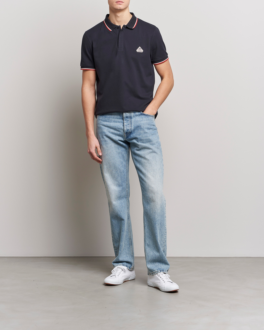 Herre | Polotrøjer | Pyrenex | Leyre Cotton Logo Polo Deep Ink