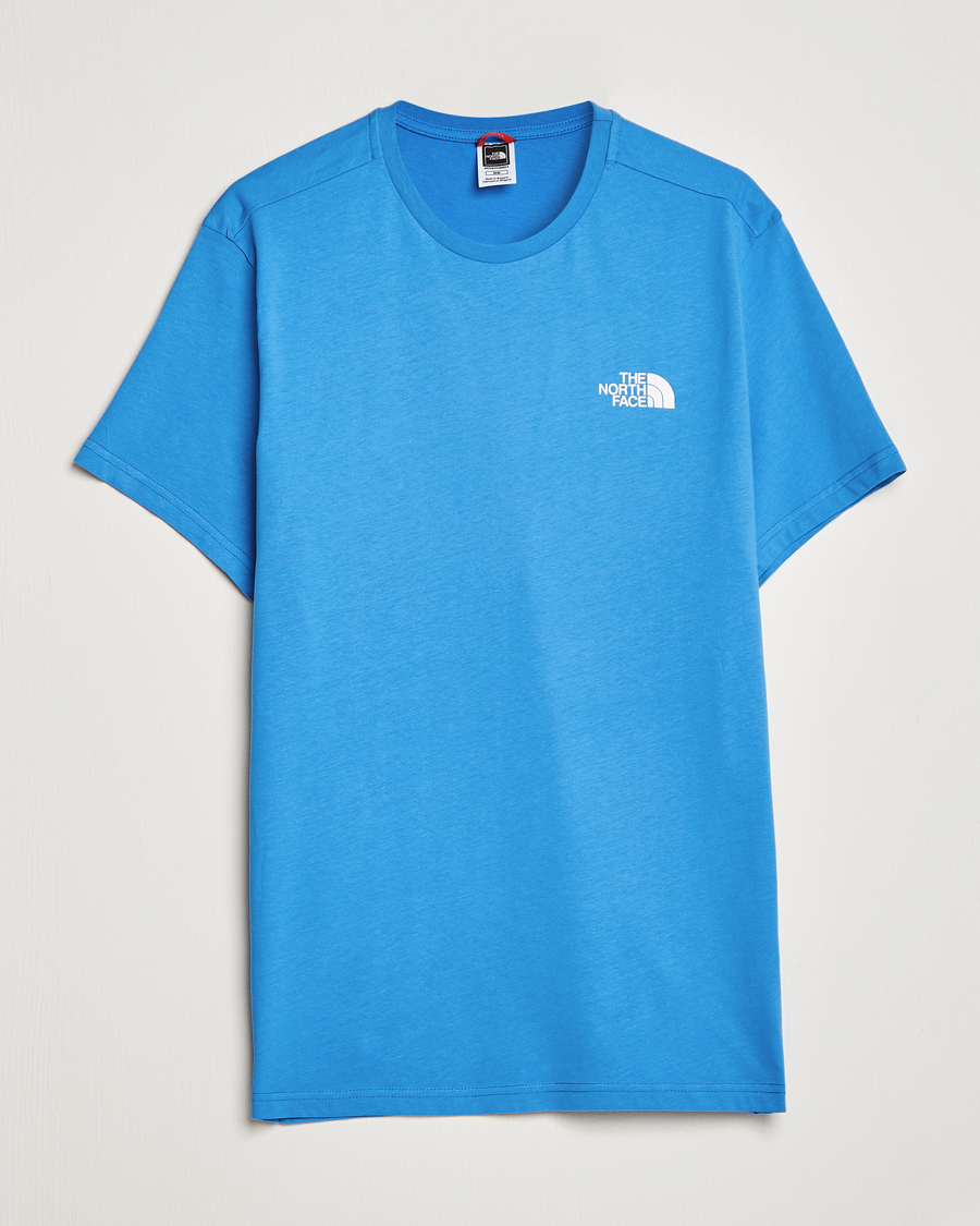 Addiction Acquiesce hvordan man bruger The North Face Simple Dome T-Shirt Super Sonic Blue - CareOfCarl.dk