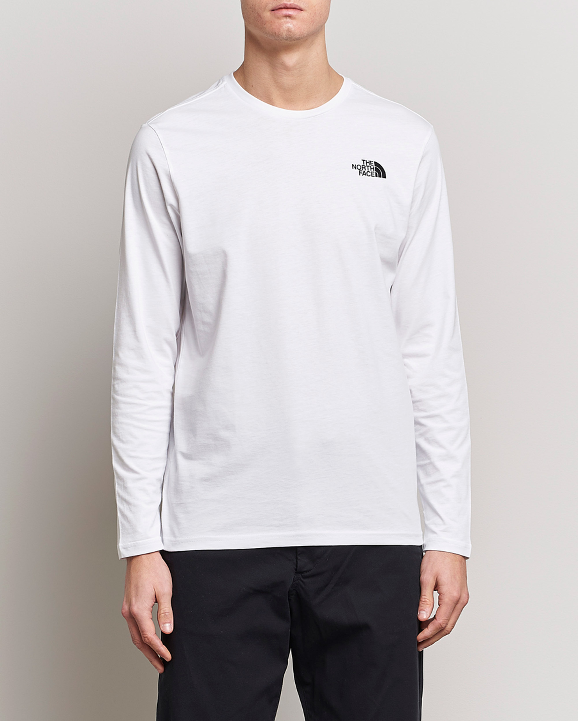 Herre | T-Shirts | The North Face | Long Sleeve Easy T-Shirt White