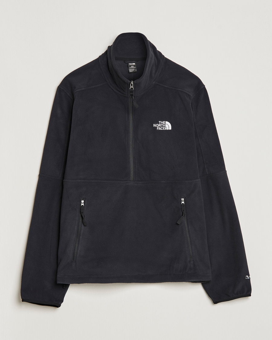 Edition Nøgle Solrig The North Face Polartec Fleece Half Zip Black - CareOfCarl.dk