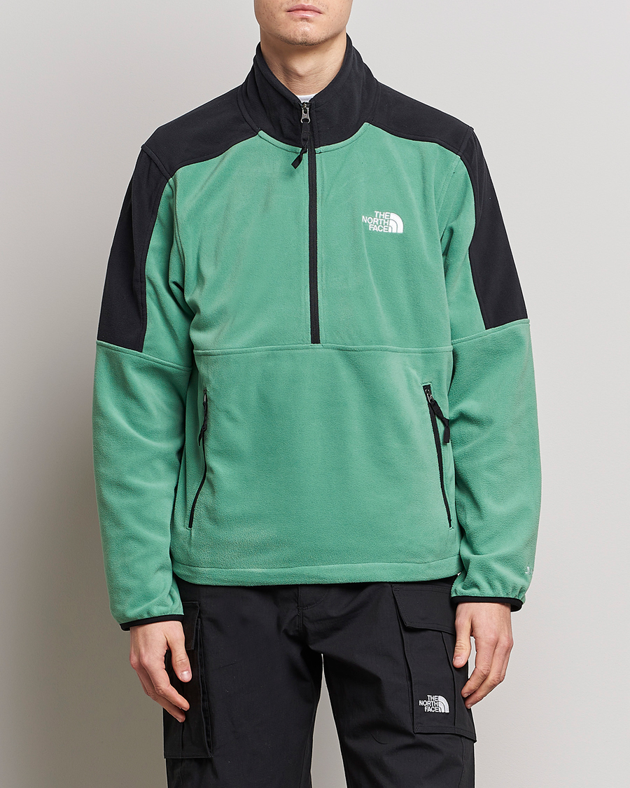 Herre | Trøjer | The North Face | Polartec Fleece Half Zip Deep Grass Green