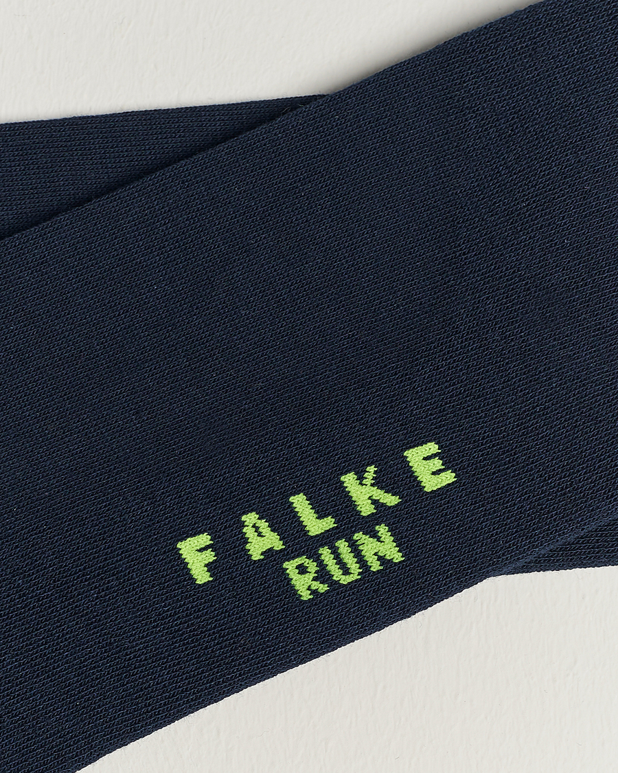 Herre |  | Falke | Run Cushioned Sport Sock Marine