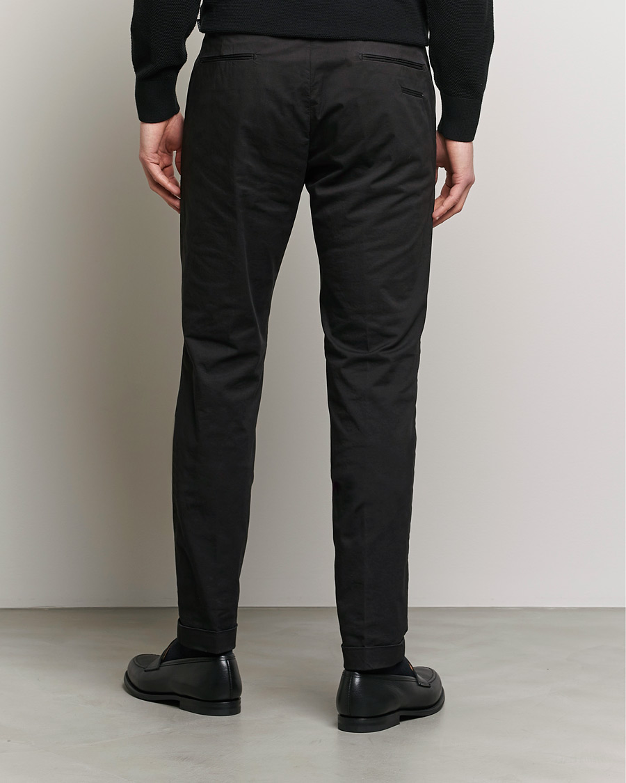 Herre | Bukser | Briglia 1949 | Slim Fit Cotton Chinos Black