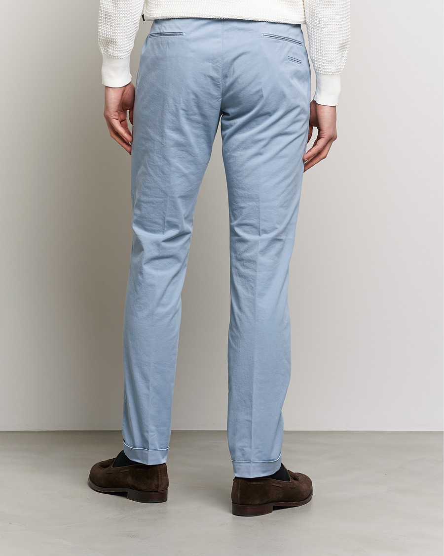 Herre | Bukser | Briglia 1949 | Slim Fit Cotton Chinos Light Blue