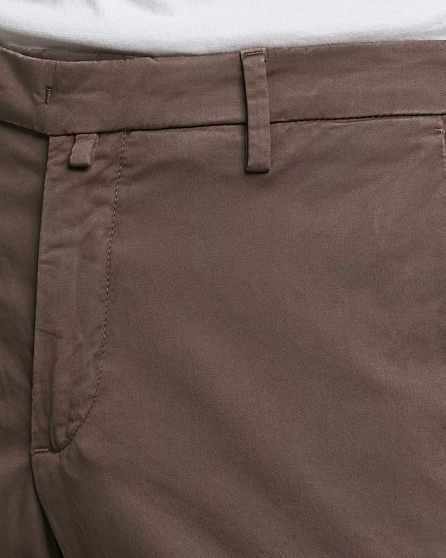Herre | Bukser | Briglia 1949 | Slim Fit Cotton Chinos Brown