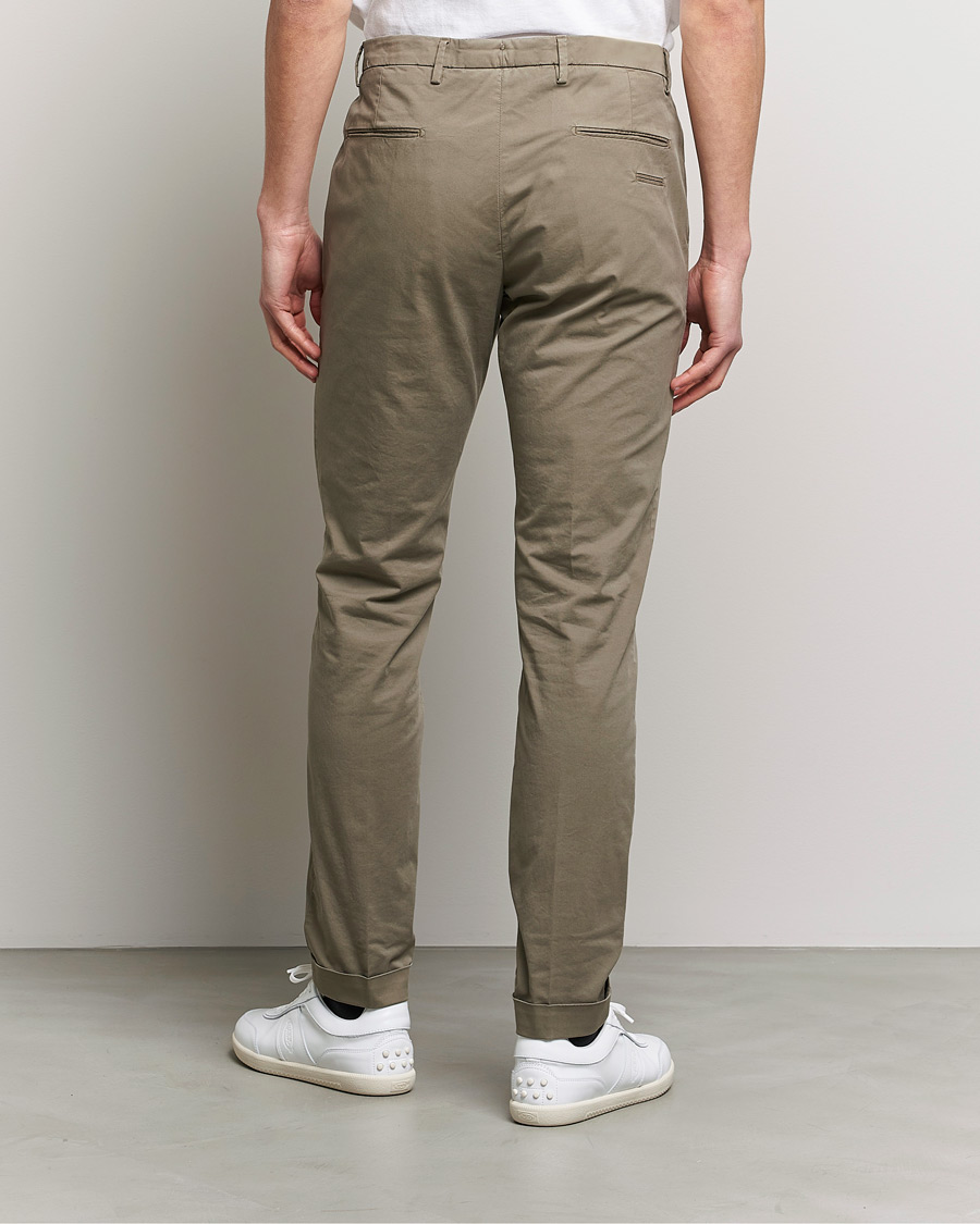 Herre | Bukser | Briglia 1949 | Slim Fit Cotton Chinos Taupe