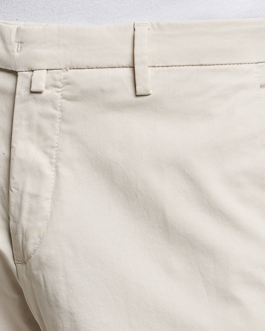 Herre | Bukser | Briglia 1949 | Slim Fit Cotton Chinos Cream