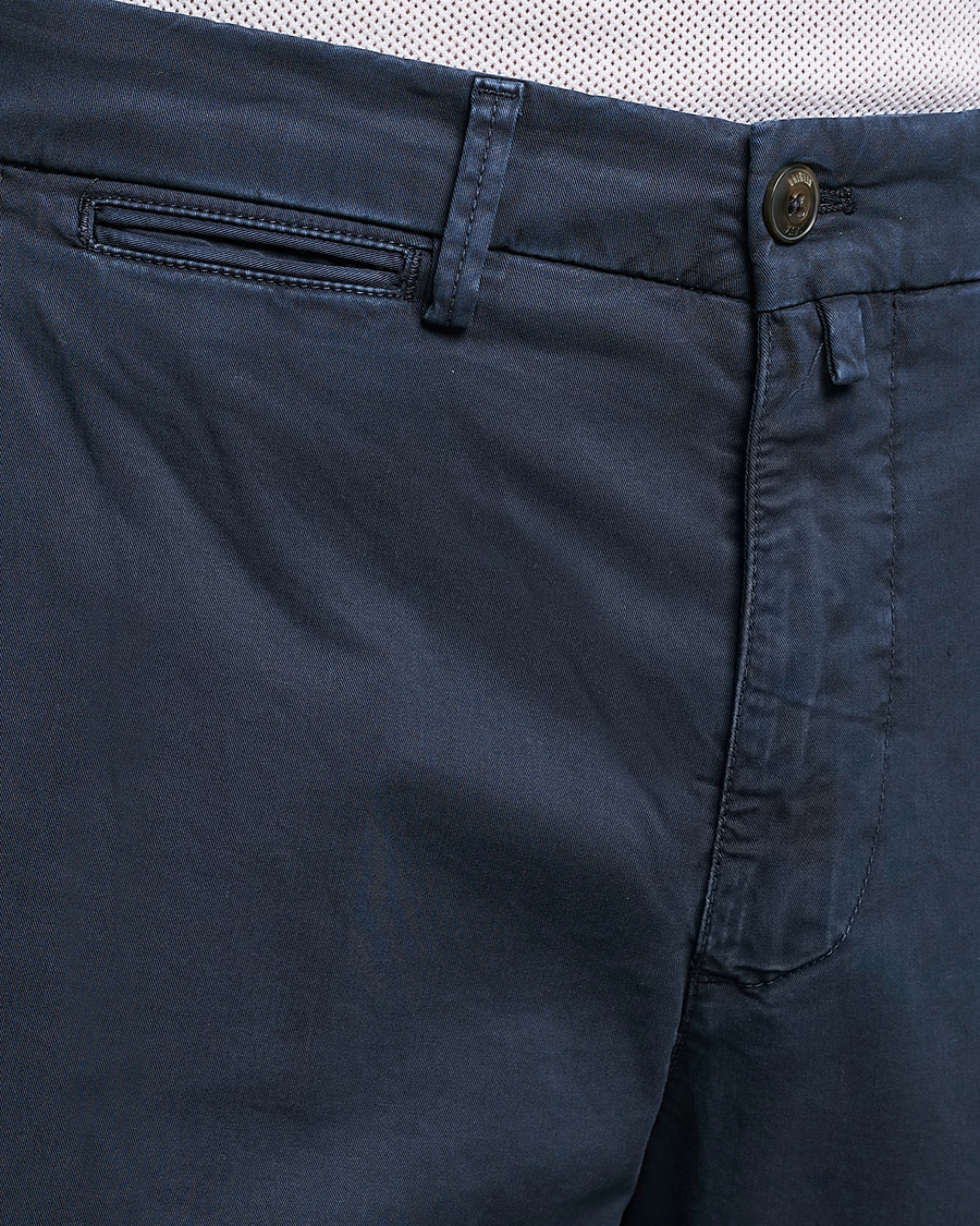 Herre | Bukser | Briglia 1949 | Tapered Fit Cotton Twill Stretch Chinos Navy