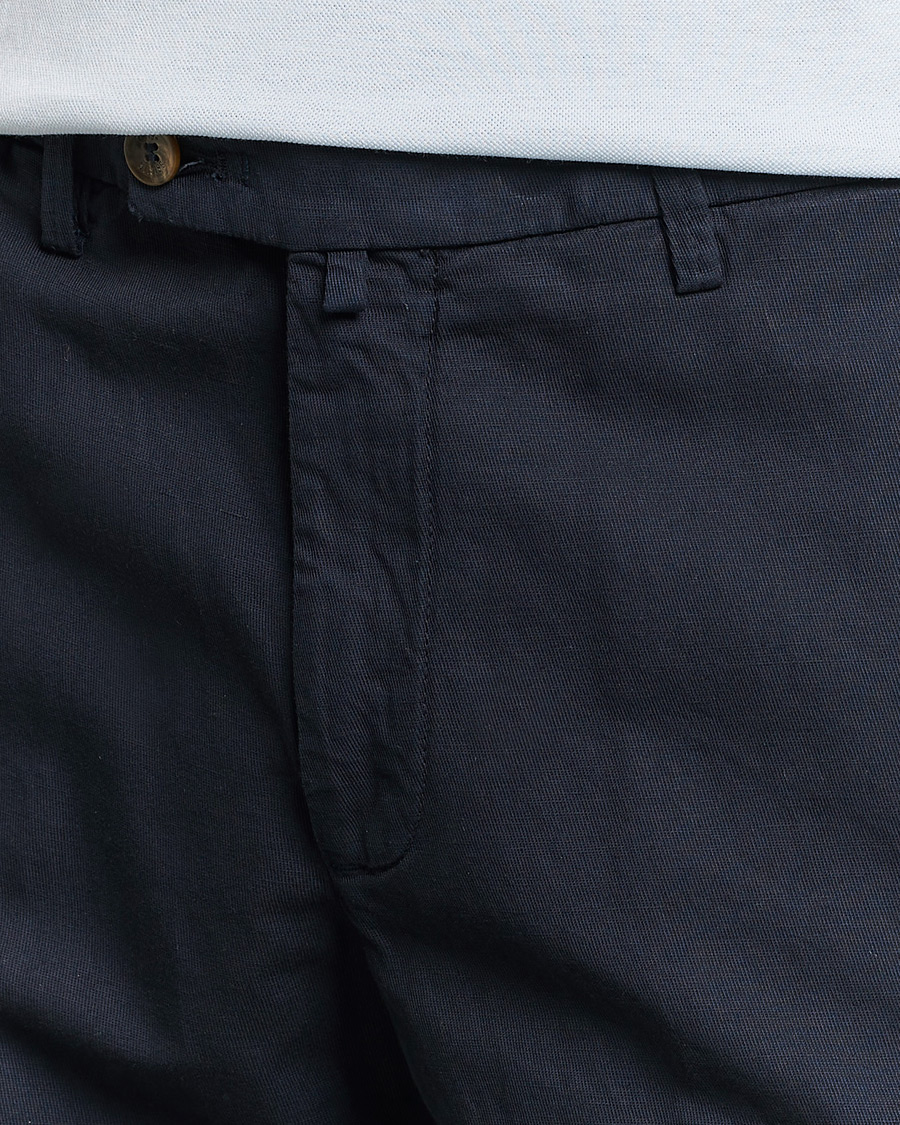 Herre | Shorts | Briglia 1949 | Linen/Cotton Shorts Navy