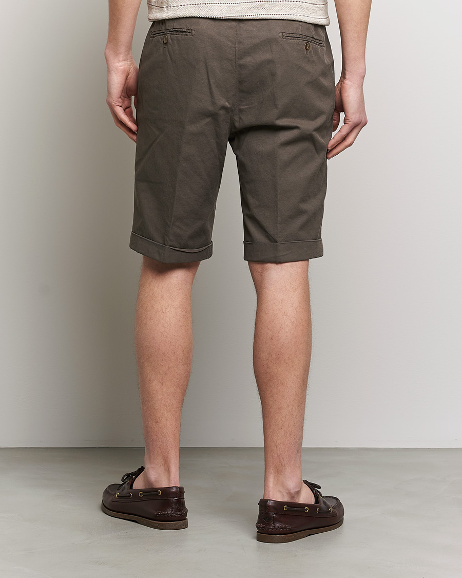 Herre | Shorts | Briglia 1949 | Linen/Cotton Shorts Brown