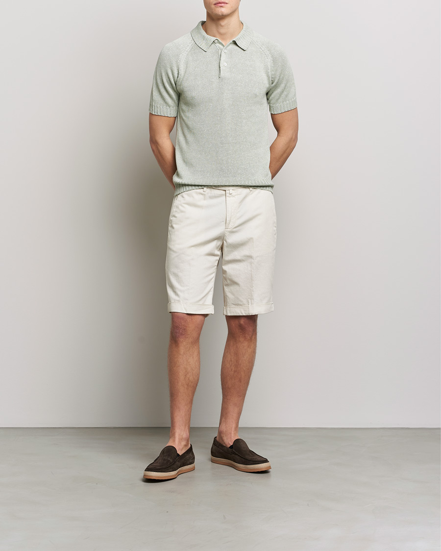 Herre | Shorts | Briglia 1949 | Linen/Cotton Shorts Cream