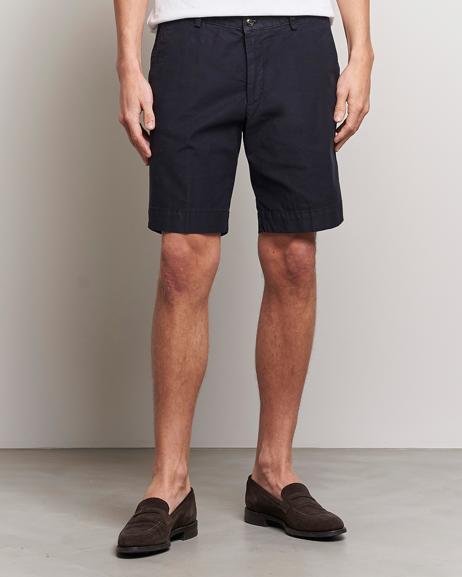 Herre | Chino shorts | Briglia 1949 | Upcycled Cotton Shorts Navy