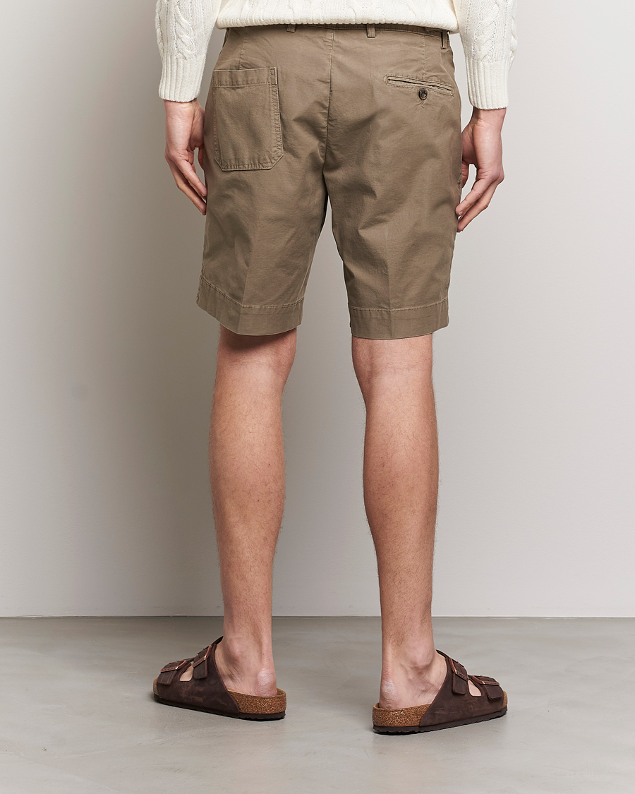 Herre | Shorts | Briglia 1949 | Upcycled Cotton Shorts Olive