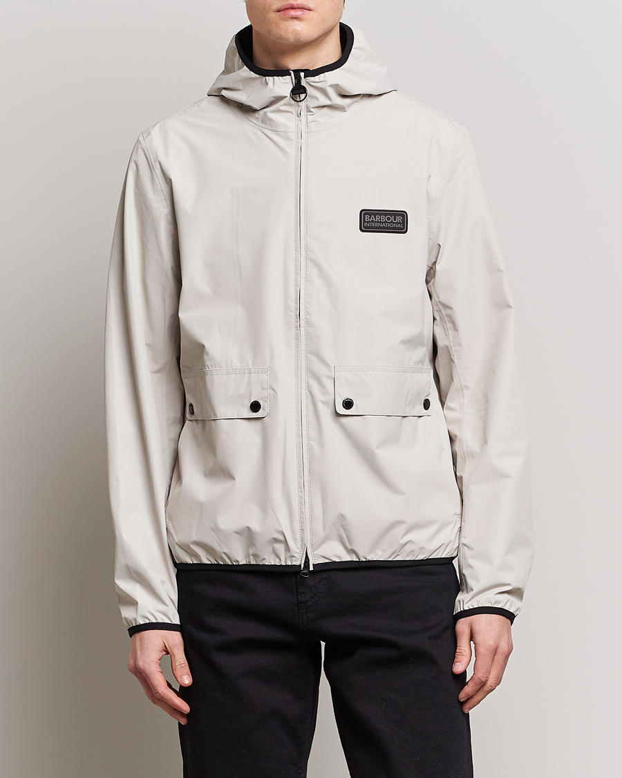 Herre | Jakker | Barbour International | Kenetic Muzzo Waterproof Jacket Stone