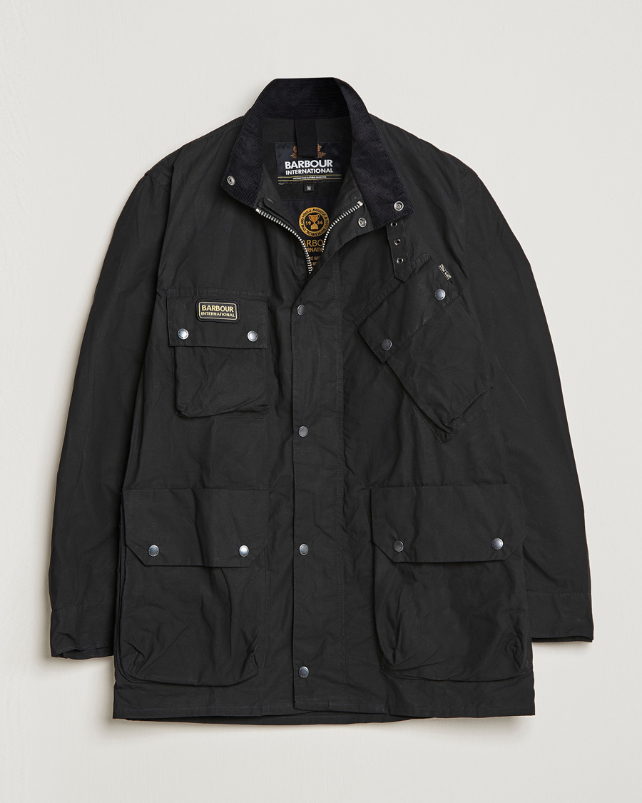 Herre | Jakker | Barbour International | City Casual Field Jacket Black