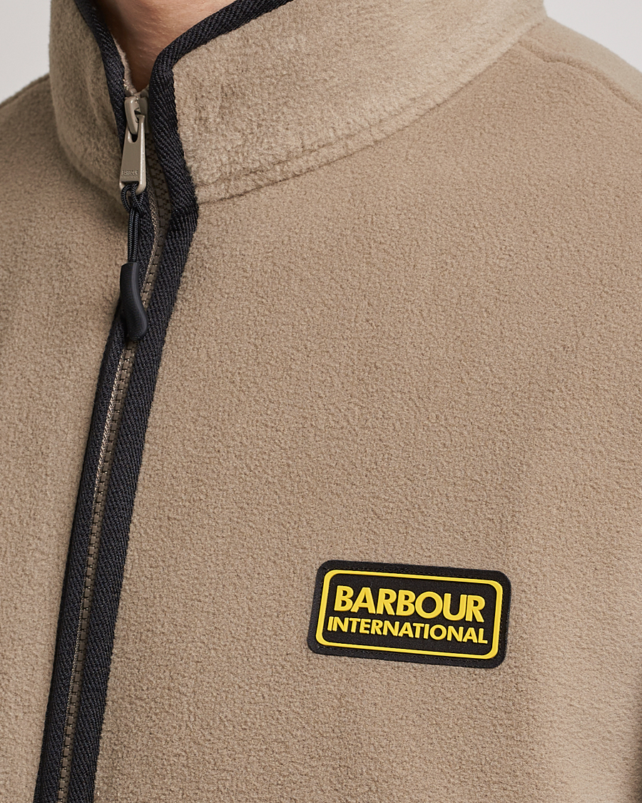 Herre | Trøjer | Barbour International | Oak Fleece Gilet Concrete