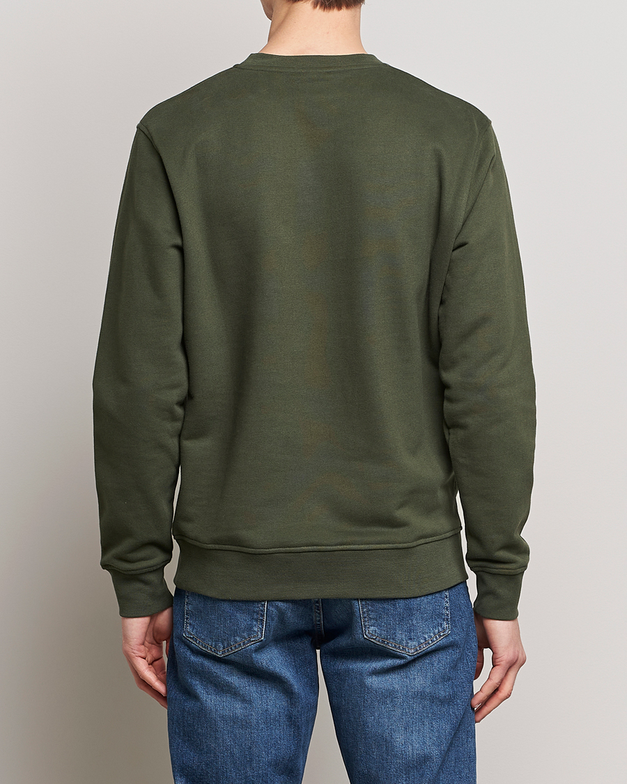 Herre | Trøjer | Barbour International | Roadster Crew Neck Sweatshirt Forrest Green