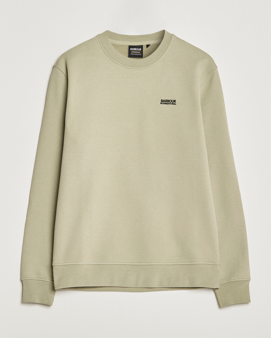 Herre | Trøjer | Barbour International | Roadster Crew Neck Sweatshirt Cavaliry Sun
