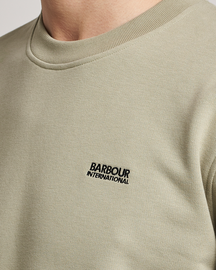 Herre | Trøjer | Barbour International | Roadster Crew Neck Sweatshirt Cavaliry Sun