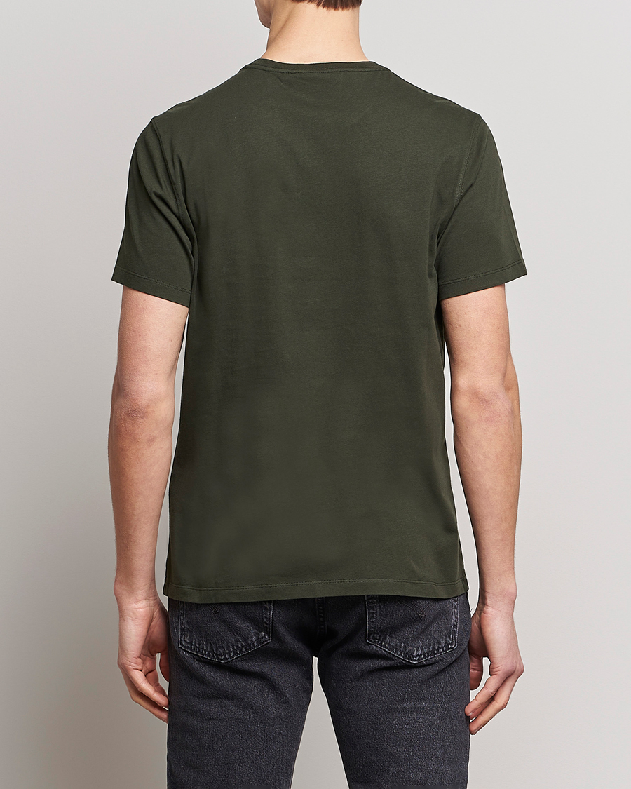 Herre | T-Shirts | Barbour International | Radok Pocket Crew Neck T-Shirt Forrest Green