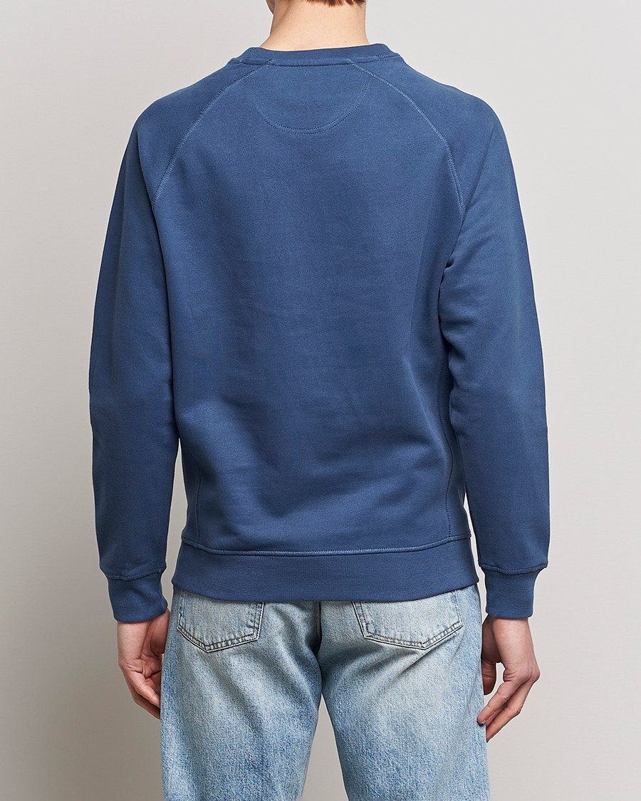 Herre | Trøjer | Barbour International | Holtz Steve McQueen Crew Neck Sweatshirt Blue