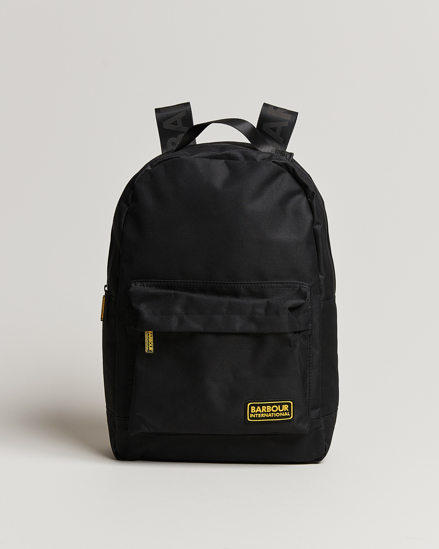 Herre | Barbour International Knockhill Backpack Black | Barbour International | Knockhill Backpack Black