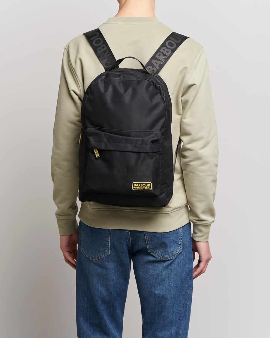 Herre |  | Barbour International | Knockhill Backpack Black