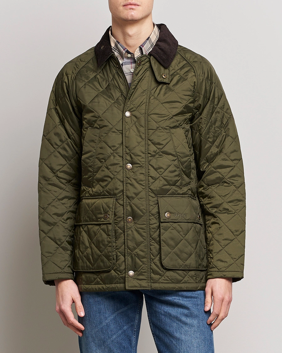 Herre | Barbour | Barbour Lifestyle | Ashby Quilted Jacket Olive