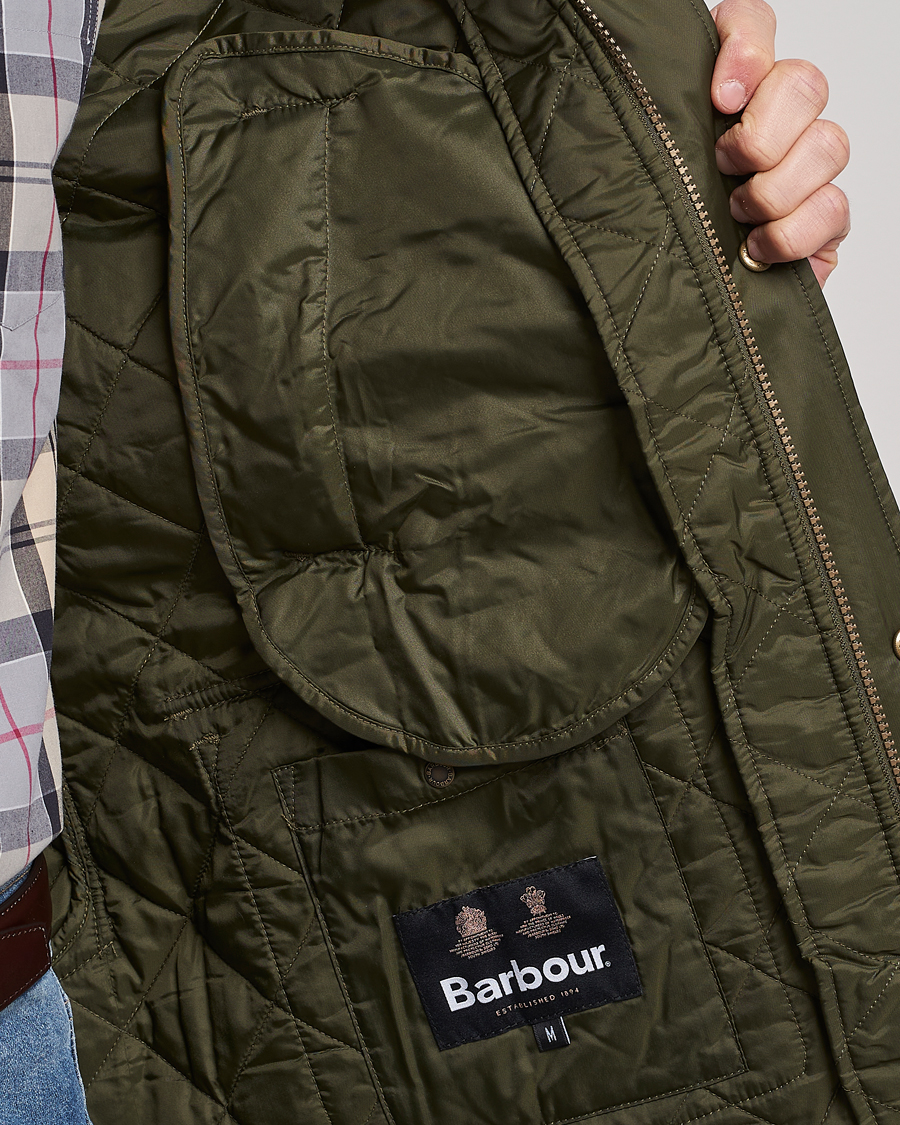 Herre | Jakker | Barbour Lifestyle | Ashby Quilted Jacket Olive