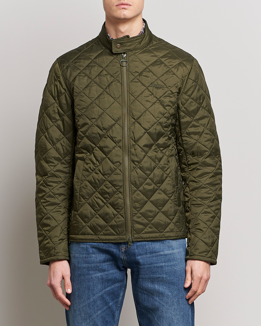 Herre | Jakker | Barbour Lifestyle | Hann Quilted Jacket Olive