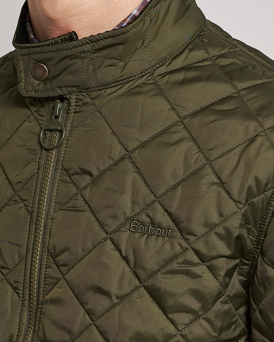 Herre | Jakker | Barbour Lifestyle | Hann Quilted Jacket Olive