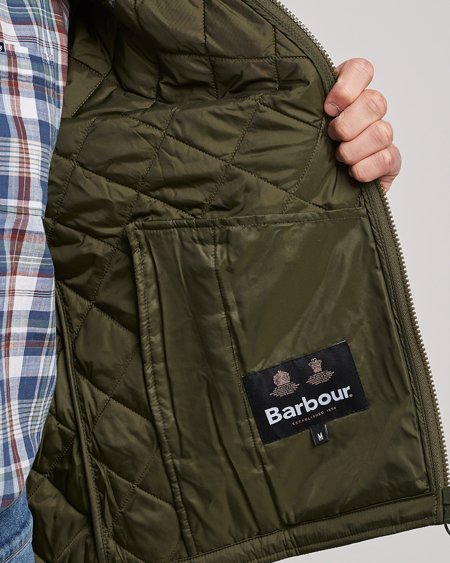 Herre | Jakker | Barbour Lifestyle | Hann Quilted Jacket Olive