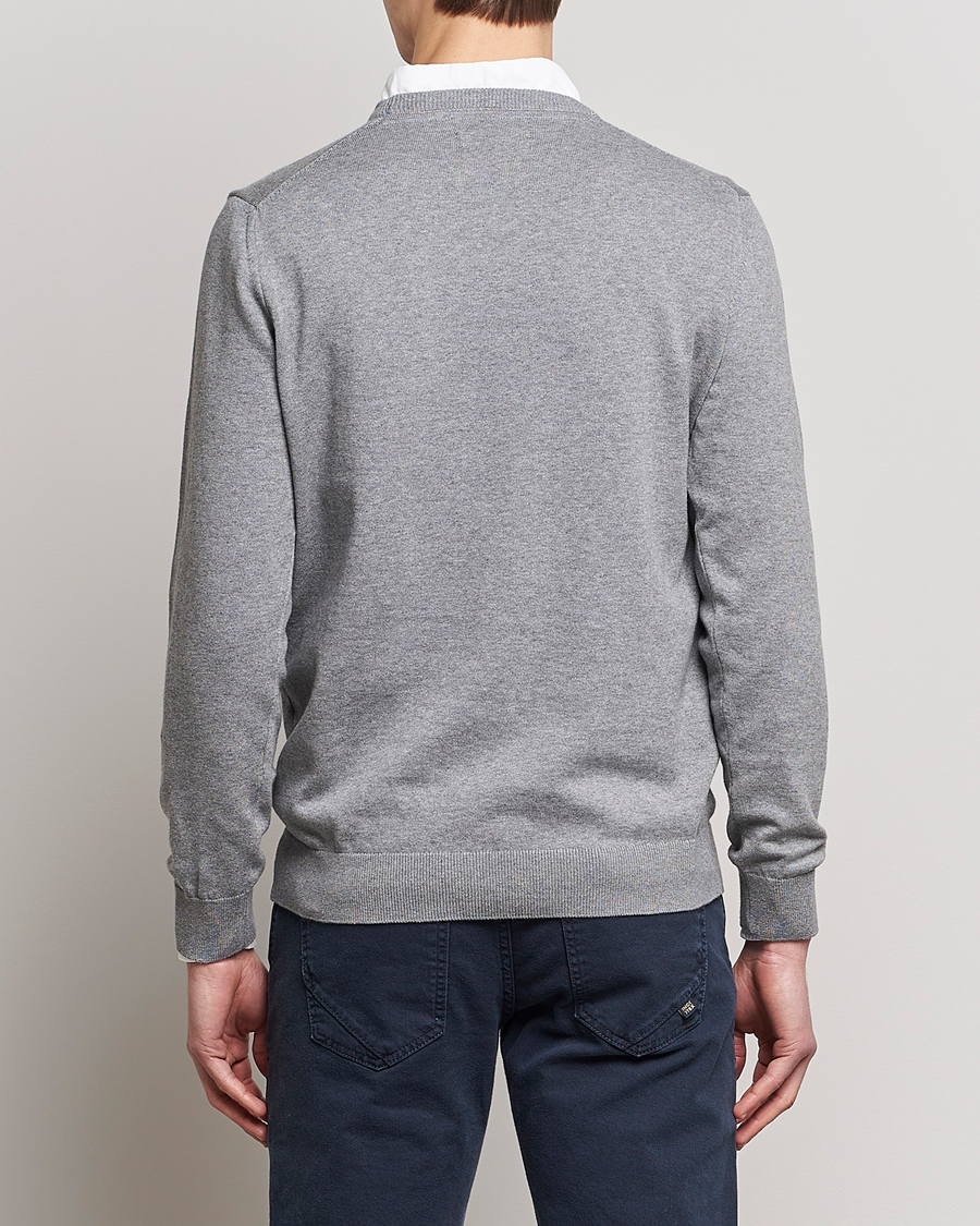 Herre | Trøjer | Barbour Lifestyle | Pima Cotton Crew Neck Grey Marl
