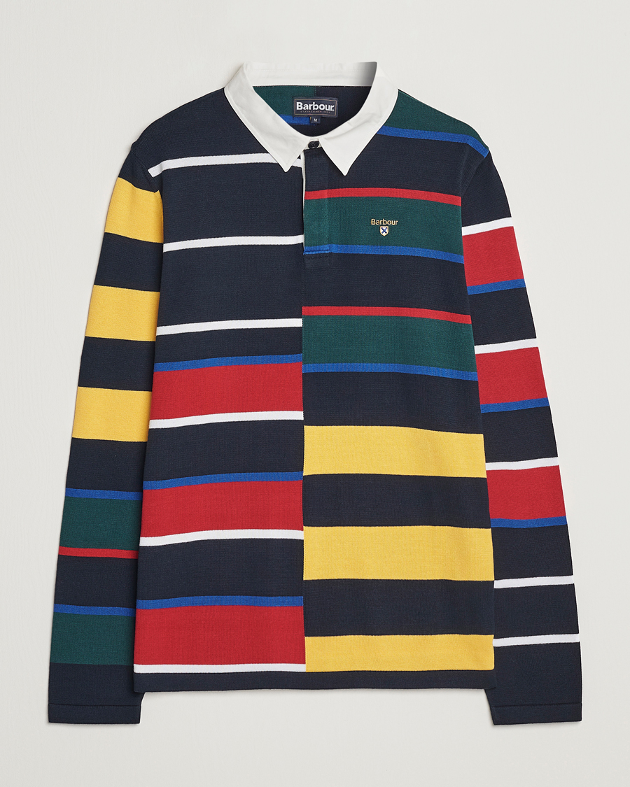 Herre | Trøjer | Barbour Lifestyle | Radcliff Knitted Rugby Multi