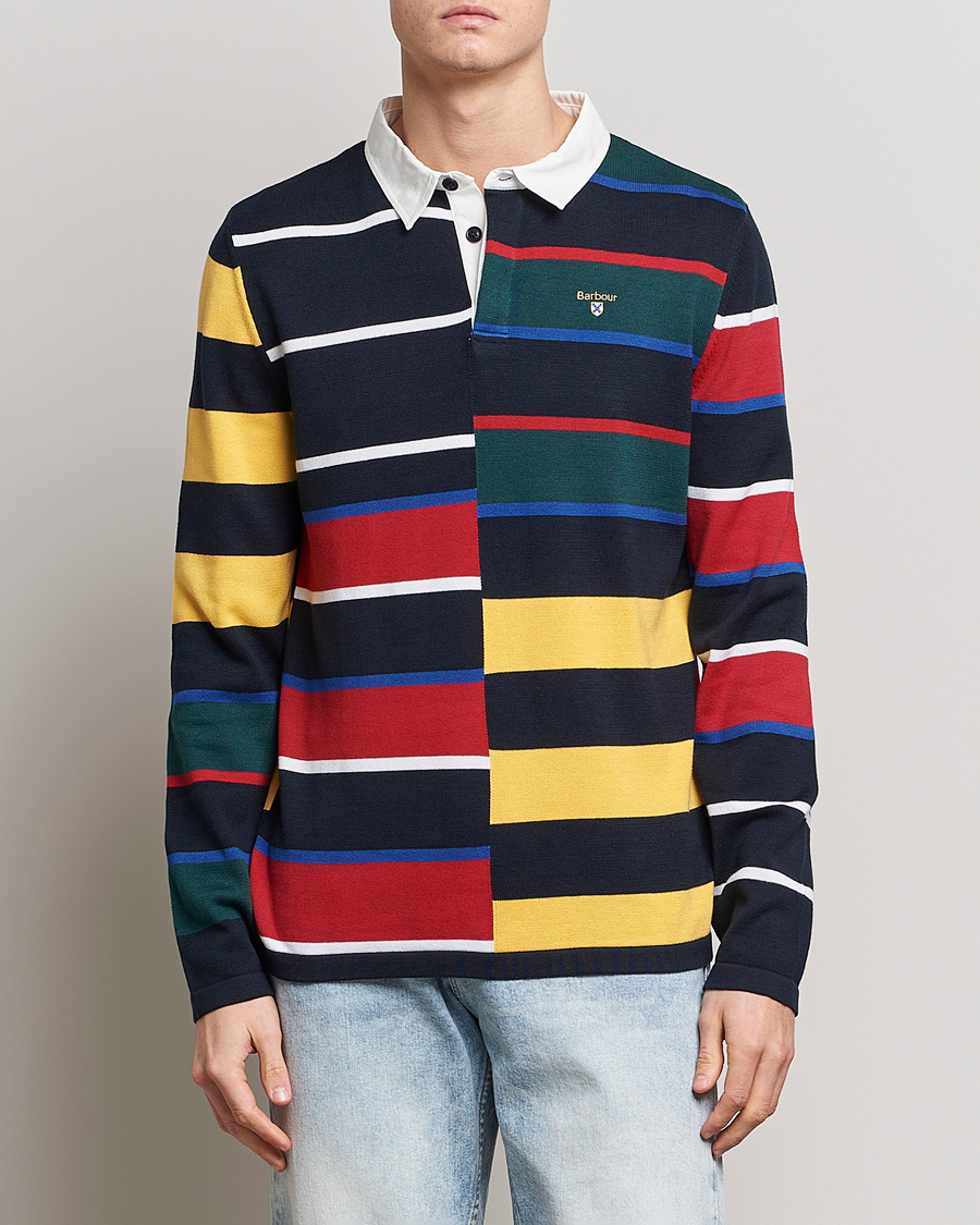 Herre | Trøjer | Barbour Lifestyle | Radcliff Knitted Rugby Multi