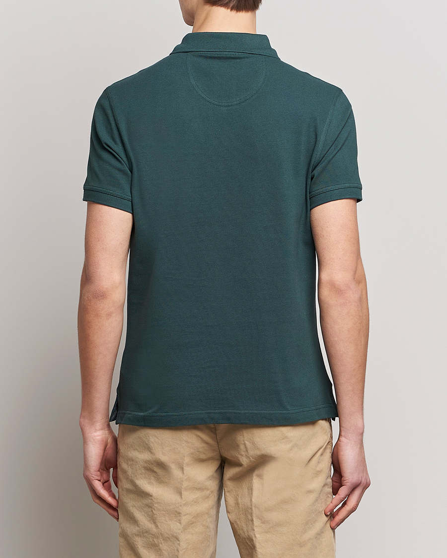 Herre | Polotrøjer | Barbour Lifestyle | Tartan Pique Polo Green Gables