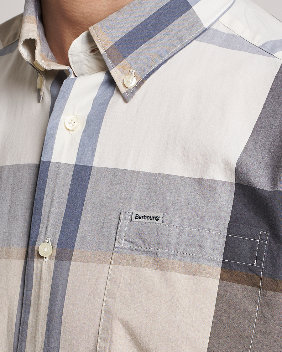 Herre | Skjorter | Barbour Lifestyle | Tailored Fit Harris Tartan Shirt Beige