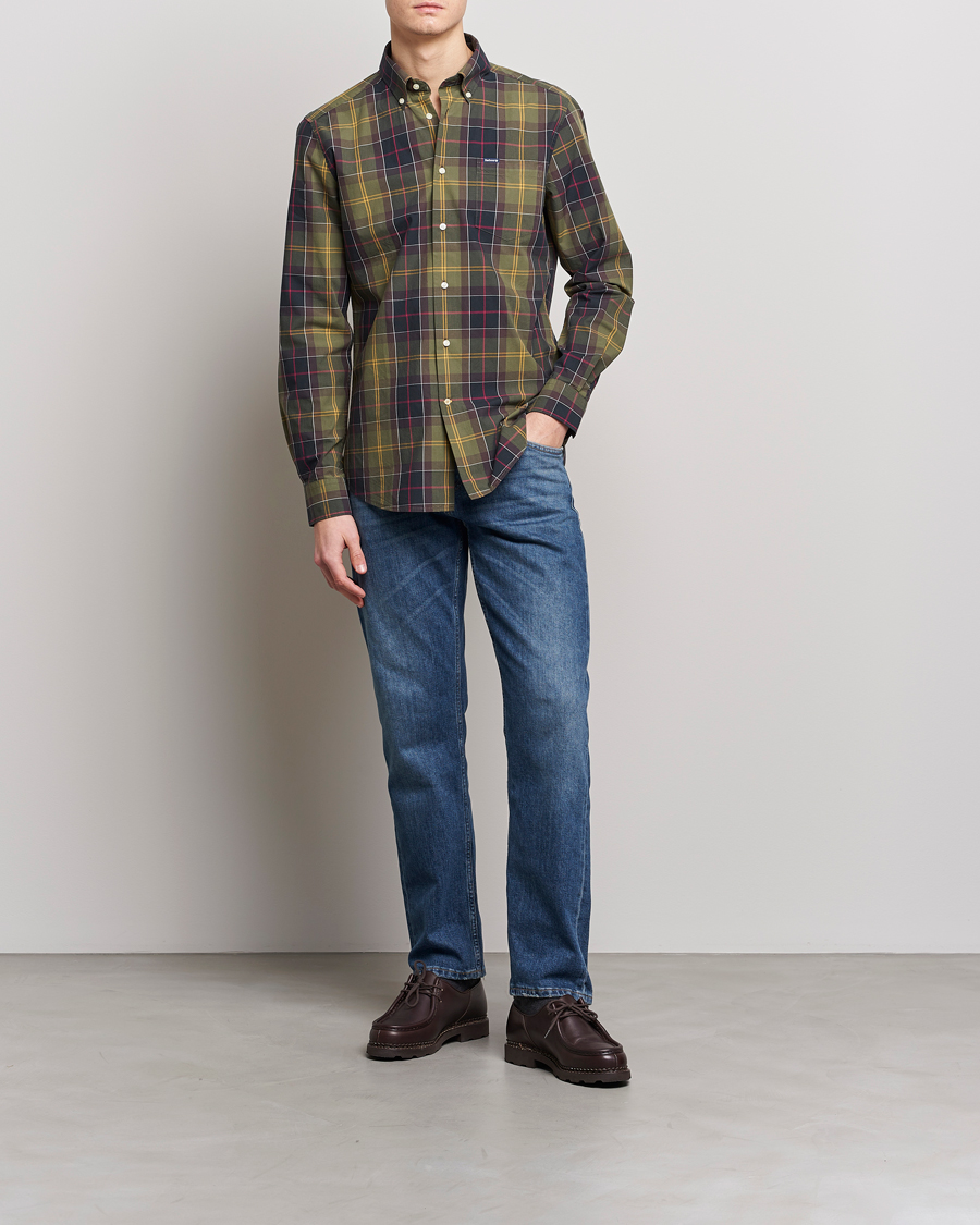 Herre | Skjorter | Barbour Lifestyle | Tailored Fit Kipford Tartan Shirt Classic